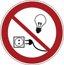 Il est strictement interdit de détourner les installations électriques du site