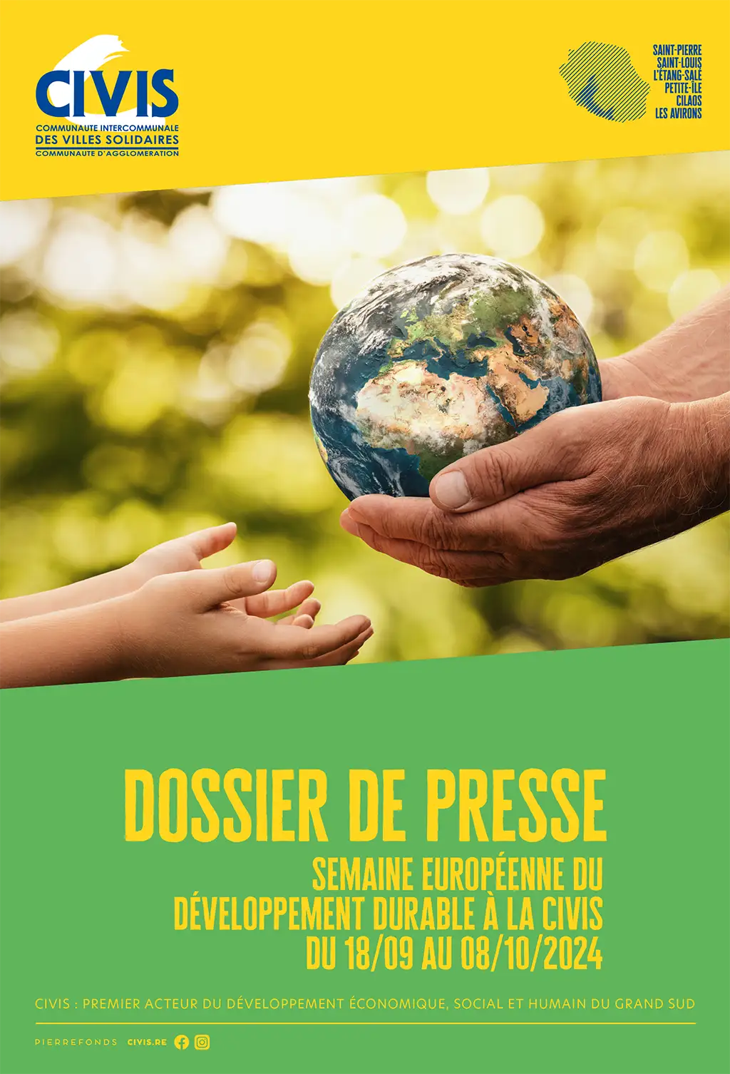 Couverture du dossier de presse